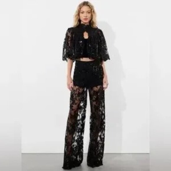 $495 Alice + Olivia Athena trousers size 6 - Picture 9 of 15